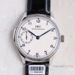 High Quality IWC Portuguese Minute Repeater White Dial SS Watch Low Price
